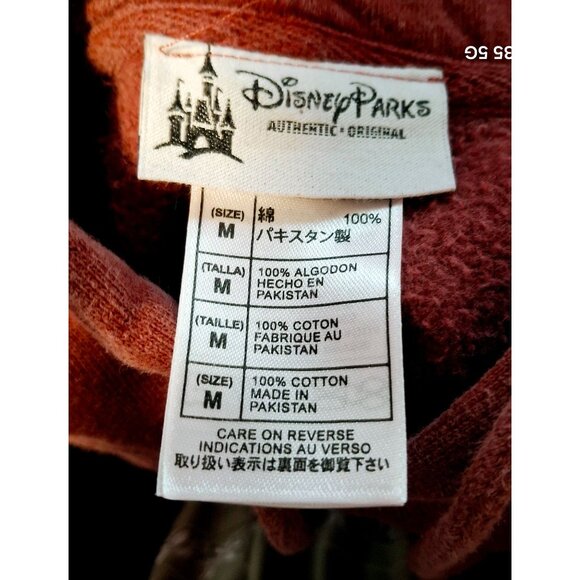 Oversized Disney Parks Hoodie Sweatshirt M Mickey Mouse Est. 71 Walt Disney Worl - Picture 5 of 7